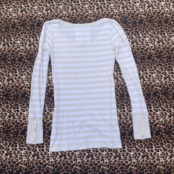 ✩ y2k striped long sleeve ✩ - Picture 4 of 8